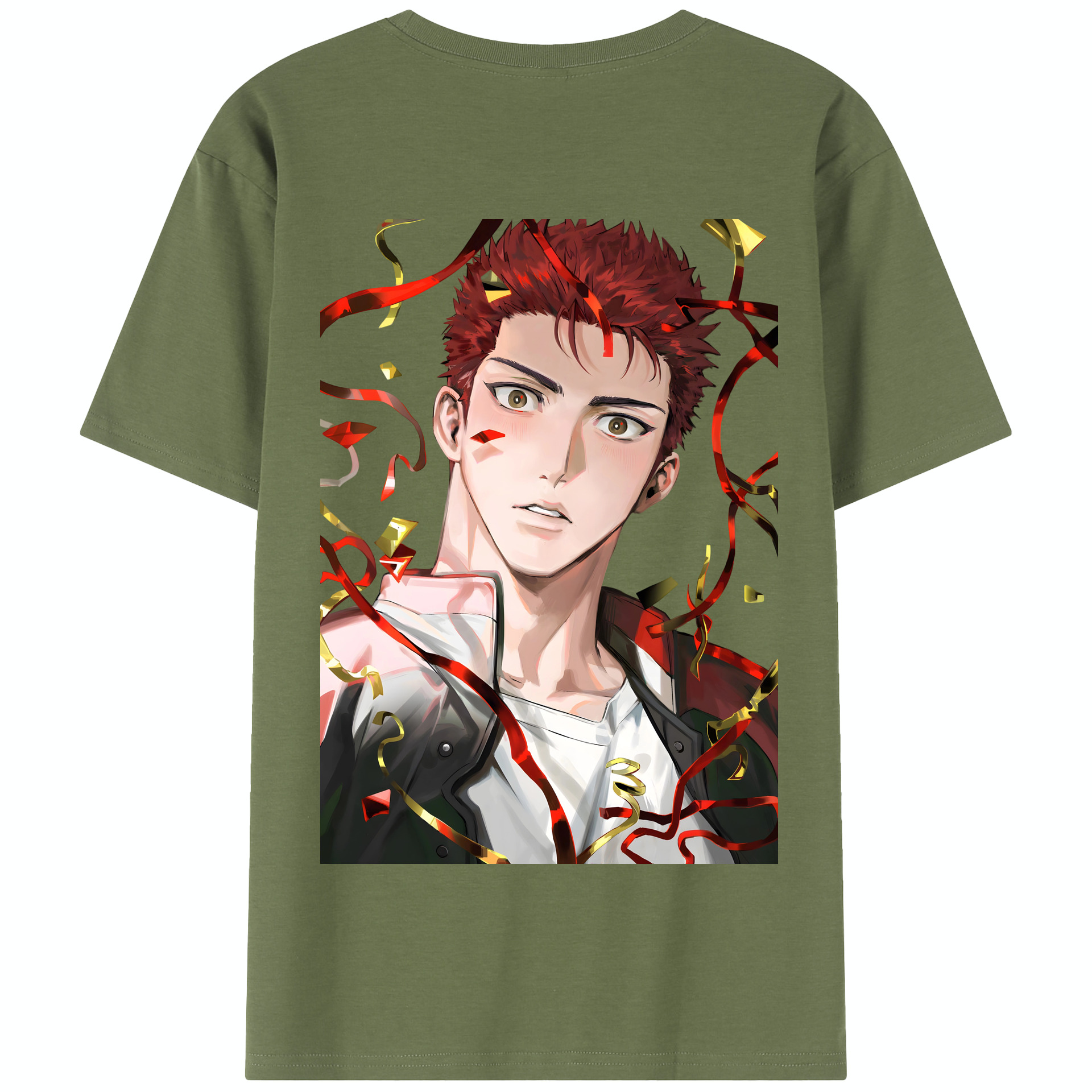 SLAM DUNK／スラムダンク 綿100％半袖Tシャツ（背面プリント）